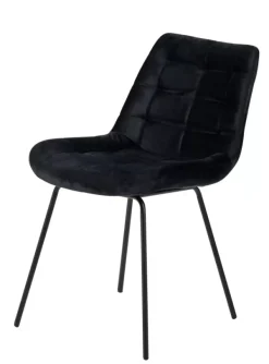 Cadeiras Sala Jantar-CASA Silka Cadeira Para Sala De Jantar Preto