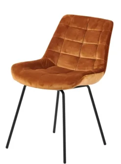 Cadeiras Sala Jantar-CASA Silka Cadeira Sala De Jantar Preto, Castanho