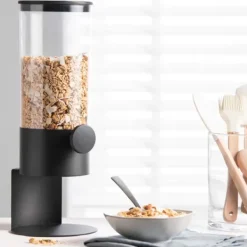 Distribuidores-CASA Sirial Distribuidor De Cereais Preto