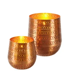 Suportes Para Velas Para Lamparinas-CASA Sirius Partylight Bronze