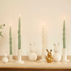 Velas-CASA Spiral Vela Spiral Verde