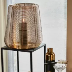 Lanternas-CASA Stellar Lanterna Dourado