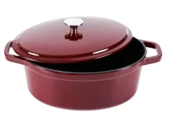 Tachos-CASA Stew Tacho Oval Vermelho Escuro