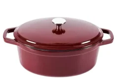 Tachos-CASA Stew Tacho Oval Vermelho Escuro