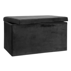 Arcas De Arrumação-CASA Stoka Pufe Preto