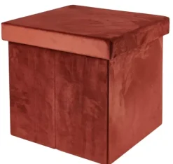 Pufes De Arrumação-CASA Stor Pufe Articulado Pufe Bord Us Vermelho