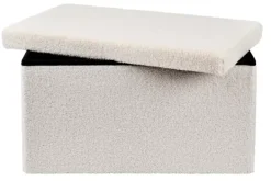 Arcas De Arrumação-CASA Stor Pufe Branco