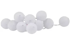Grinaldas Com Luzes-CASA Strung Grinalda Iluminada 10 Leds Branco