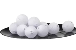 Grinaldas Com Luzes-CASA Strung Grinalda Iluminada 10 Leds Branco