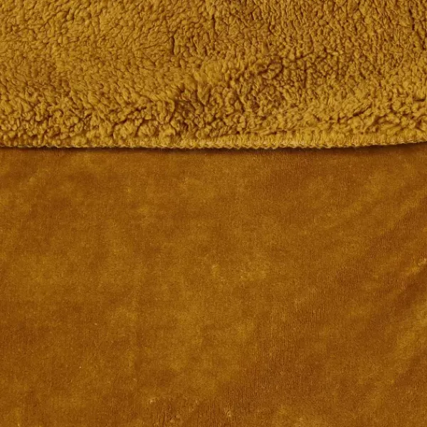 Mantas-CASA Suave Manta Amarelo