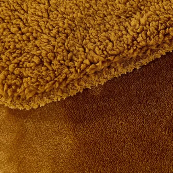 Mantas-CASA Suave Manta Amarelo