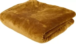 Mantas-CASA Suave Manta Amarelo