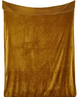 Mantas-CASA Suave Manta Amarelo