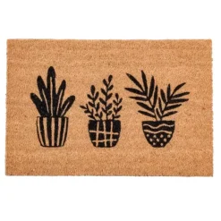 Tapetes De Entrada-CASA Succulent Capacho Natural