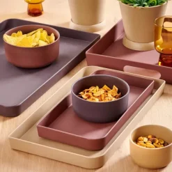 Bandejas-CASA Sumak Bandeja Castanho Escuro