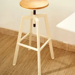 Tamborete-CASA Swinto Banco Areia