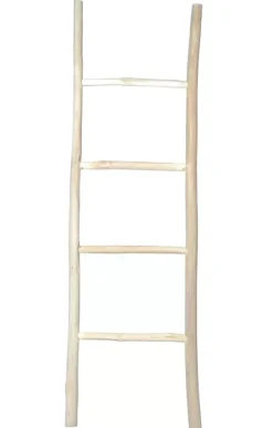 Móveis De Casa De Banho-CASA Teak Escadote Natural