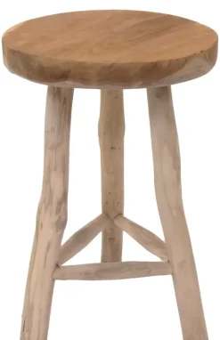 Tamborete-CASA Tekka Banco Natural