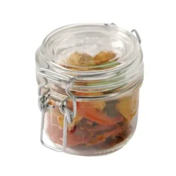 Boiões-CASA Terrine Frasco Com Tampa De Press O Transparente