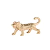 Figuras Deco-CASA Tiger Tigre Decorativo Dourado