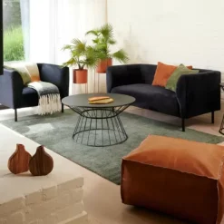 Poltronas-CASA Tilly Poltrona F Brica:Veludo Preto