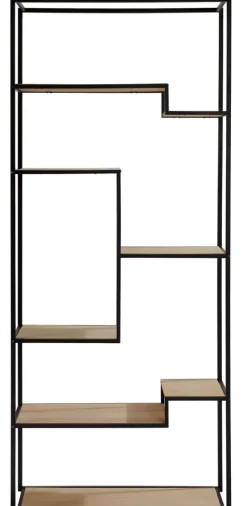 Estantes De Parede-CASA Trapp Estante De Parede Castanho