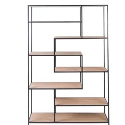 Estantes De Parede-CASA Trapp Estante De Parede Preto