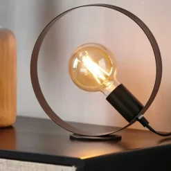 Candeeiros De Mesa-CASA Tulle Candeeiro De Mesa Preto