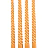 Velas-CASA Twist Velas Viradas Conjunto De 4 Cor-De-Laranja Castanho