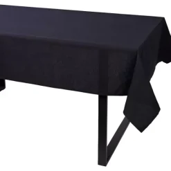 Toalhas De Mesa-CASA Uniline Toalha De Mesa Preto