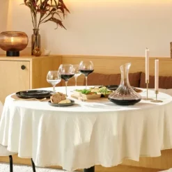 Toalhas De Mesa-CASA Uniline Toalha De Mesa Cru