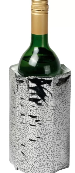 Acessórios De Vinho-CASA Vacuvin Capa De Refrigera O Prateado