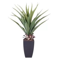 Plantas Artificiais-CASA Vera Alo Vera Verde