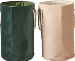 Cestos Para Roupa-CASA Verda Cesto Para Roupa Suja Verde