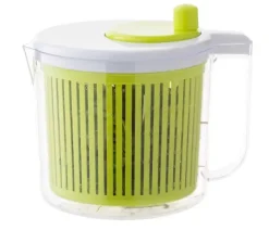 Escorredores-CASA Vida Verde Mini Centrifugadora Branco, Verde