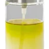 Azeiteiras-CASA Vinaigre Pulverizador Azeite, Vinagre Preto, Prateado, Transparente