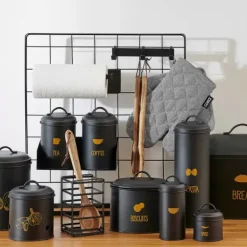 Caixas De Alimentos-CASA Vira Caixa De Alimentos Preto