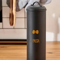 Caixas De Alimentos-CASA Vira Caixa De Conserva O Para Massa Preto