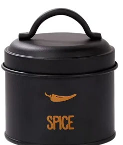 Potes Para Ervas-CASA Vira Caixa De Conserva O Para Ervas Preto