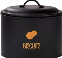 Caixas De Alimentos-CASA Vira Caixa De Conserva O Para Bolachas Preto