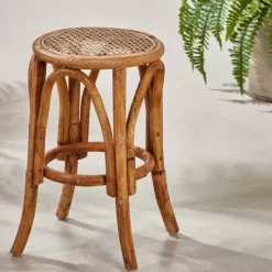 Tamborete-CASA Webbing Banco Natural