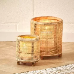 Lanternas-CASA Webbing Lanterna Natural