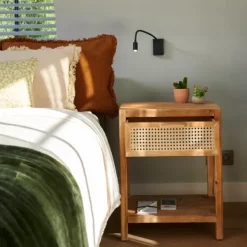 Cómodas-CASA Webster Mesa De Cabeceira Natural