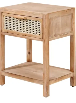 Cómodas-CASA Webster Mesa De Cabeceira Natural