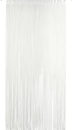 Cortinas-CASA White Cortina De Franjas Branco