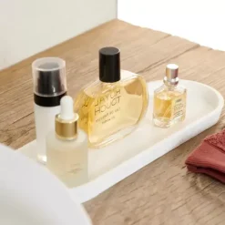 Acessórios De Lavatorio-CASA White Elegance Prato Branco