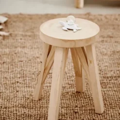 Mesas De Apoio-CASA Xander Mesa Auxiliar Natural