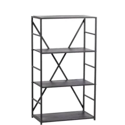 Estantes De Parede-CASA Xavier Estante De Parede Preto