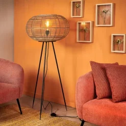 Candeeiros De Pé-CASA Zanzi Candeeiro De Ch O E27 Natural