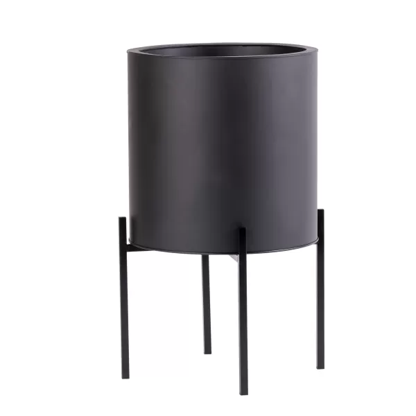 Lounge Vaso De Jardim Preto>CASA Best